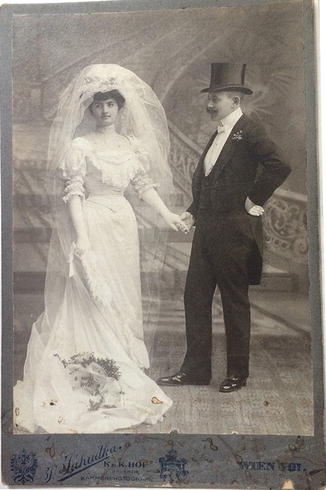 Berta Monias and Heinrich Offenberger Vienna 1909 Credit Fred and Helena - photo 3