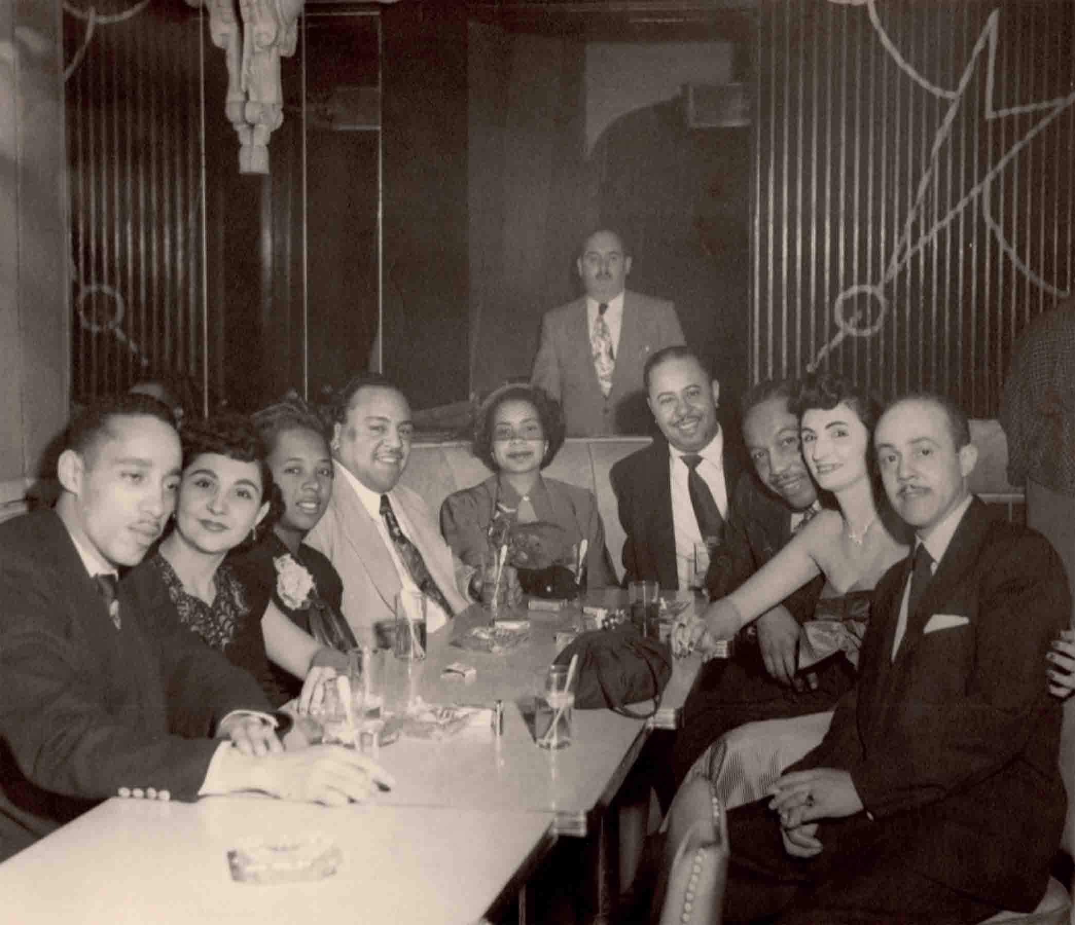 Fans at an unknown club circa 1940s Contents An integrated group at - photo 3