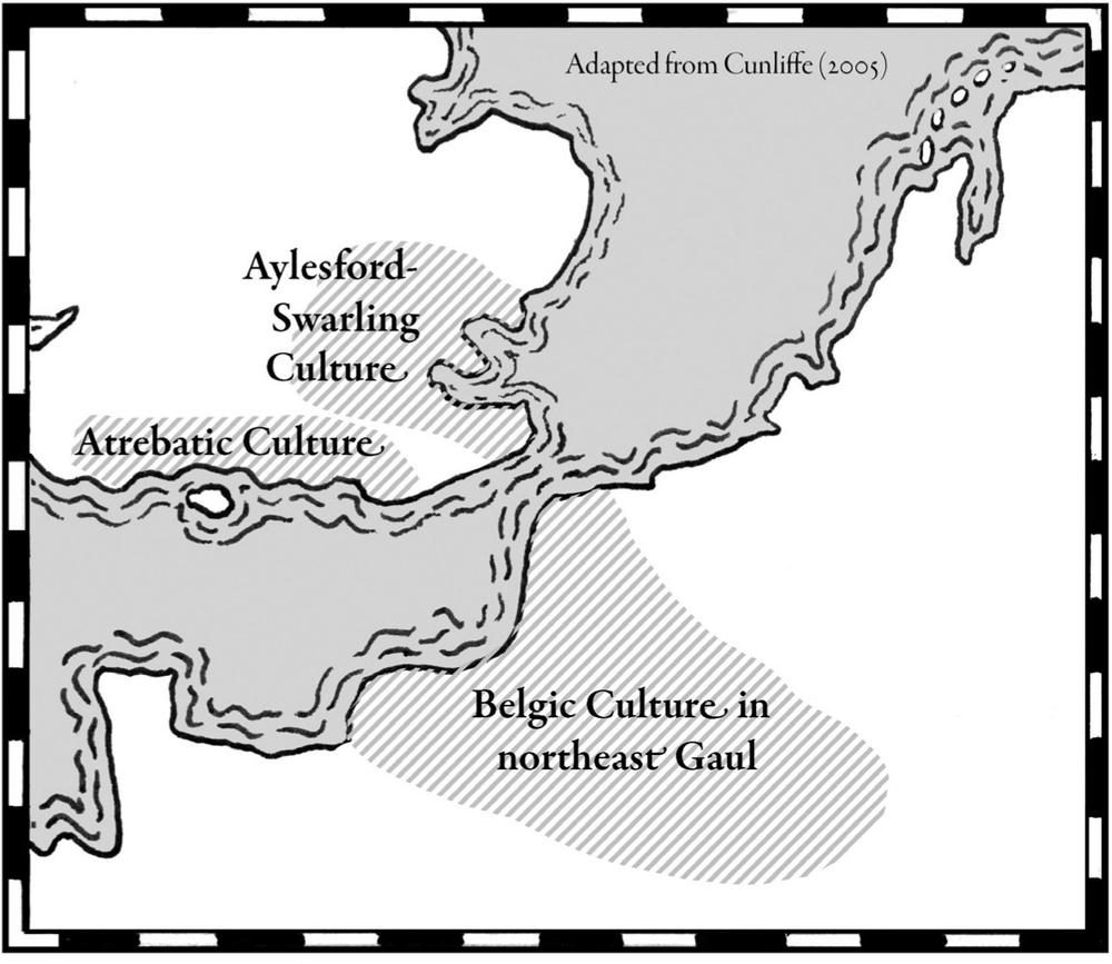 The South-East is already different in 54 bc Belgic cross-Channel culture in - photo 2