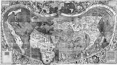 Map of the World 1507 by Martin Waldseemller Image Held by the Library of - photo 1