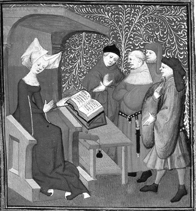 Christine de Pizan 1363-1434 Lecturing Image Wikipedia Dutch Calvinist - photo 5