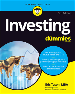 Eric Tyson Investing for Dummies: 9th Edition