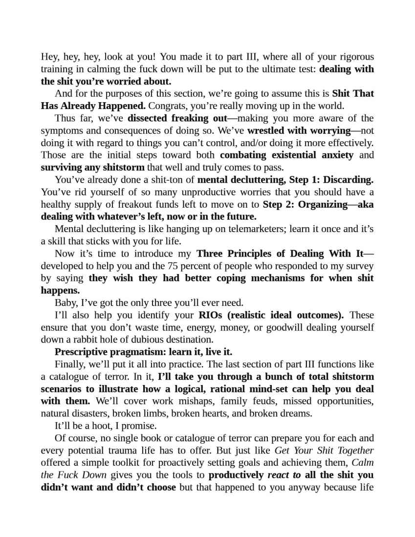 Keep Calm the Fck Down The Ways to Stop Worrying About Things and Get On With Great Life and How To Control What You Can Control Final Volume - photo 8