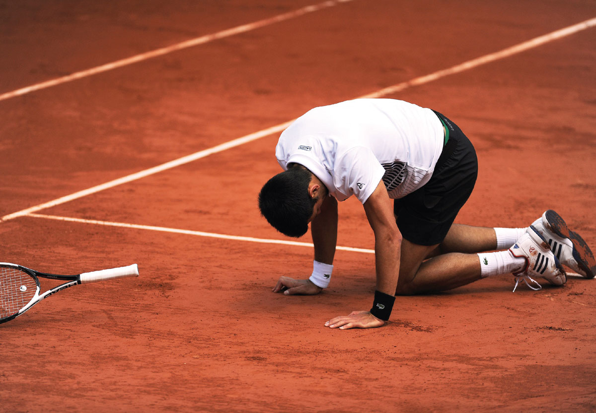 Old Guard versus New Guard Djokovic loses to Thiem at Roland Garros 2017 - photo 2