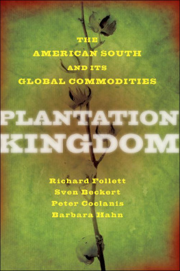 Richard Follett Plantation Kingdom: The American South and Its Global Commodities