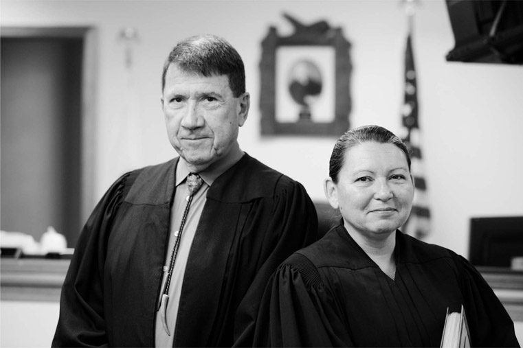 Judge Gary Bass and Judge Theresa Pouley of the Tulalip Tribal Court Harvard - photo 2