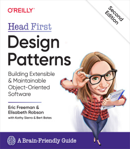 Eric Freeman Head First Design Patterns: Building Extensible and Maintainable Object-Oriented Software