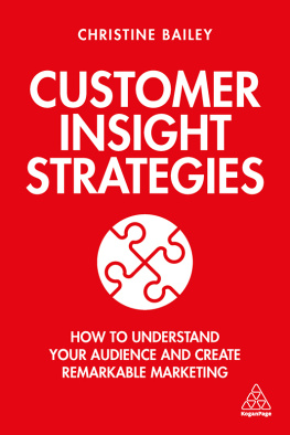 Bailey Christine - Customer Insight Strategies