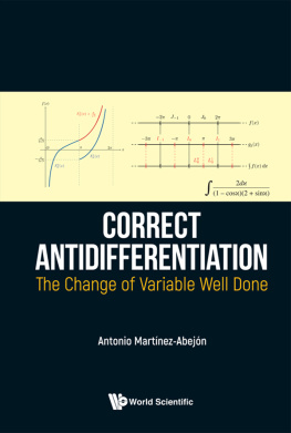 Antonio Martinez-abejon - Correct Antidifferentiation: The Change Of Variable Well Done