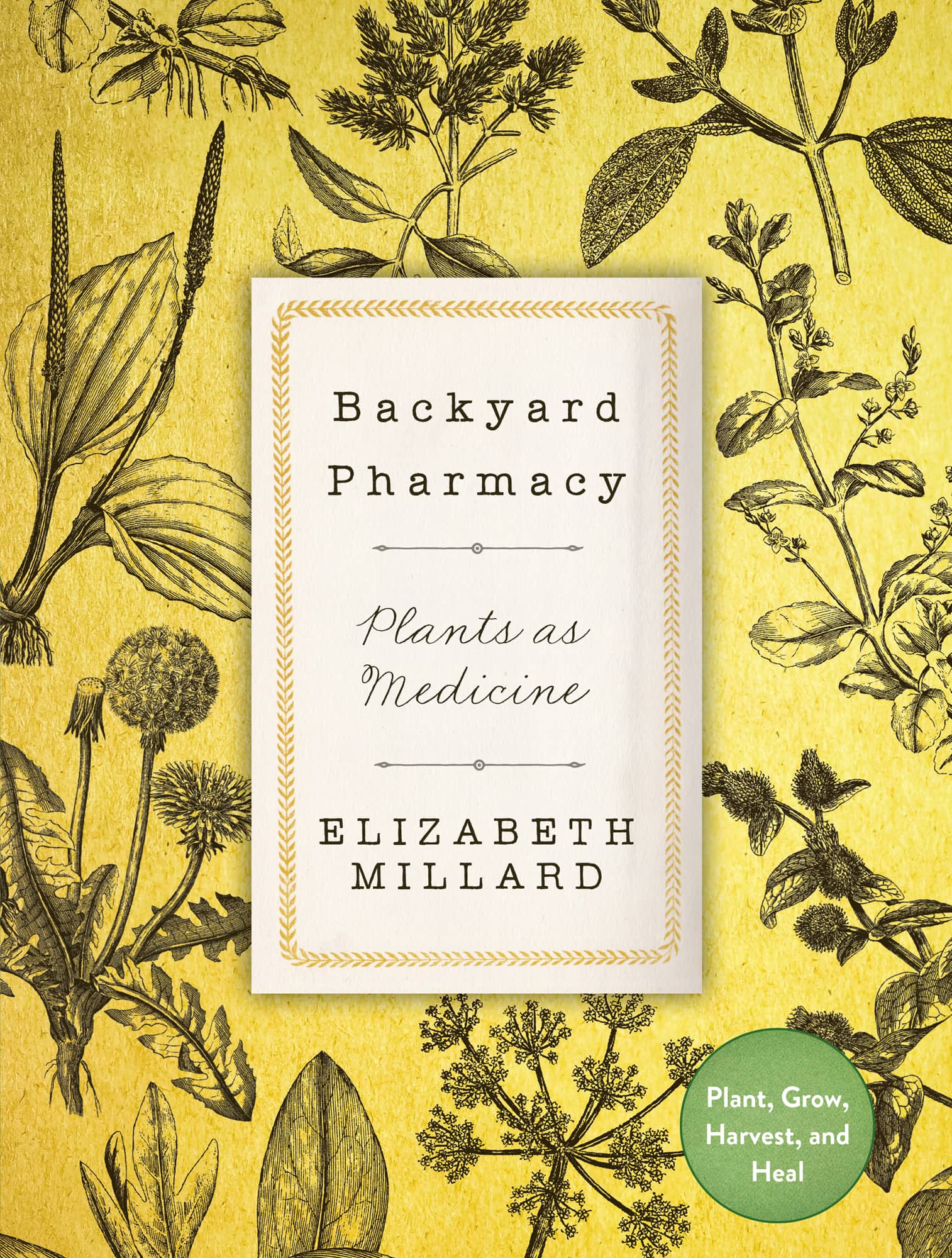 Backyard Pharmacy Plants as Medicine ELIZABETH MILLARD - photo 1