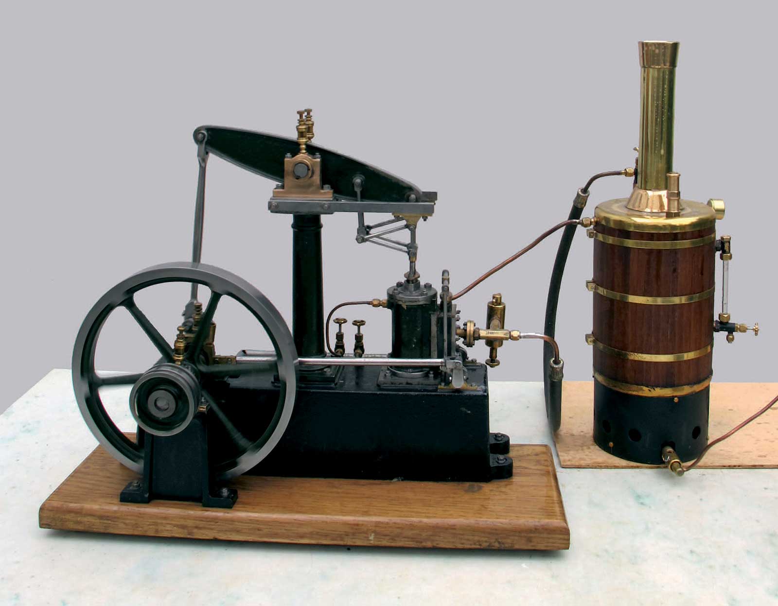 FIG 1 A Stuart beam engine powered by a 108mm 414in vertical fire-tube - photo 4