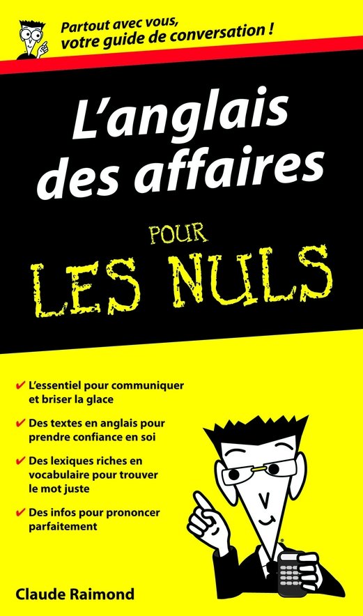 LAnglais des affaires Pour les Nuls Table of Contents - photo 1