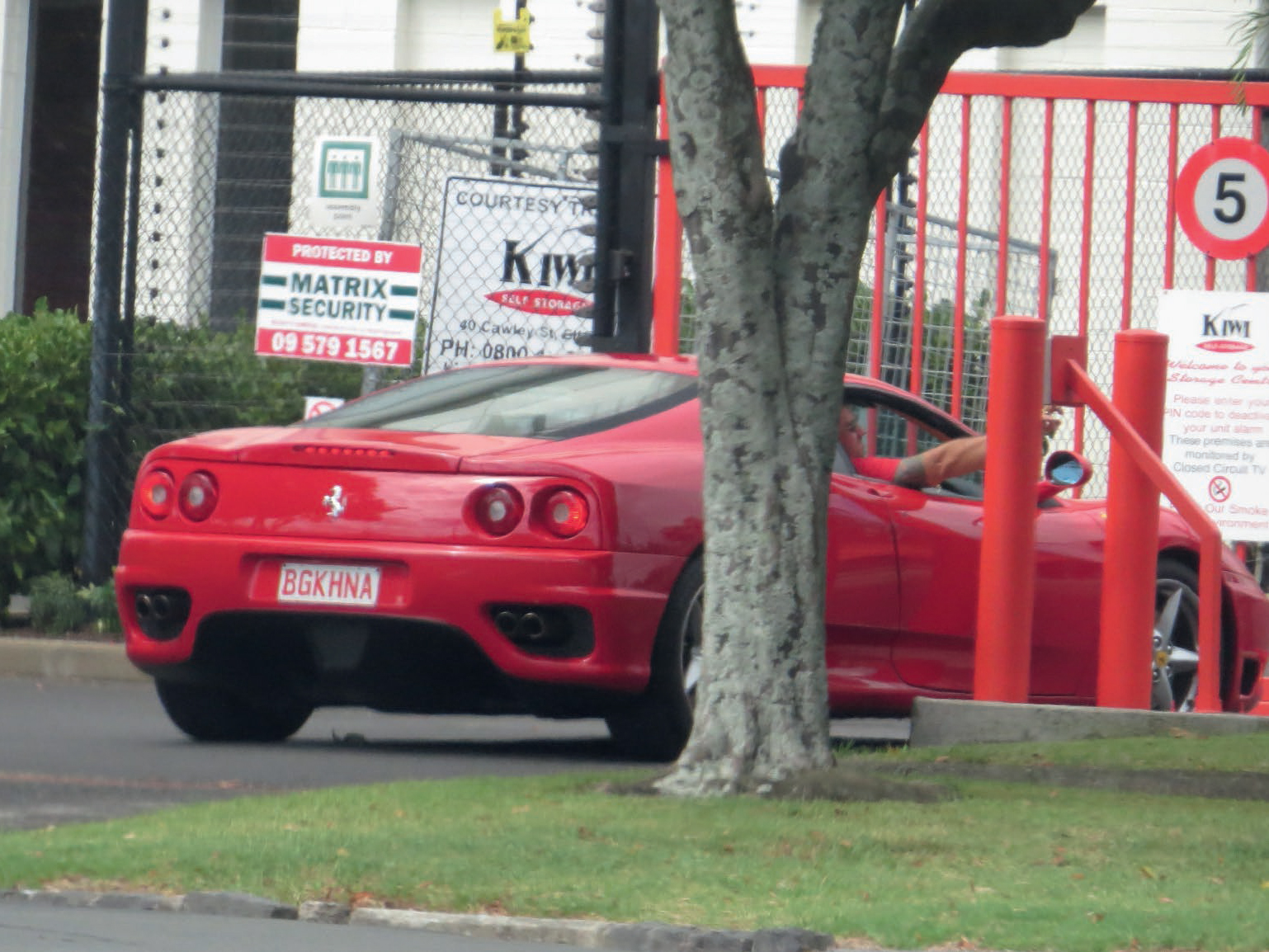 The Ferrari 360 Modena owned by Michael Cavanagh which drew police attention in - photo 14