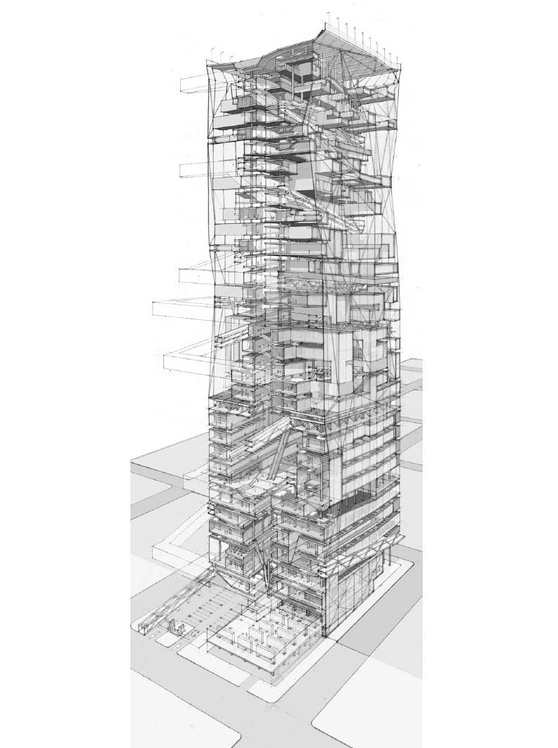 LTL Architects Park Tower 2004 WHAT IS A SECTION We begin with the seemingly - photo 3