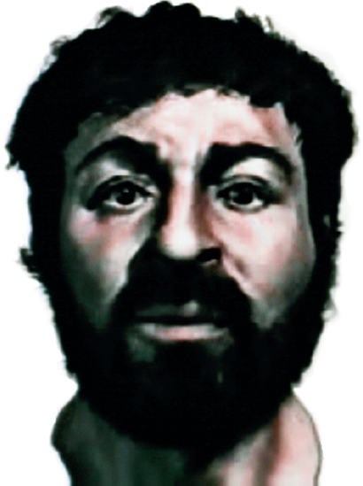 1 Computer-generated reconstruction of Christs face for the BBC TV programme - photo 3