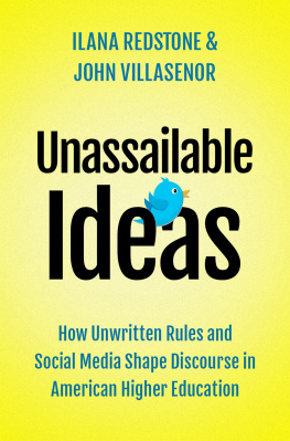 Ilana Redstone Unassailable Ideas