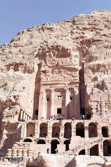 The Urn Tomb first of the Royal Tombs is built high up on the mountain side - photo 3