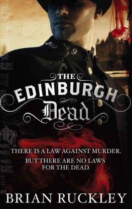 Brian Ruckley The Edinburgh Dead