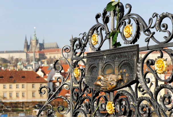 View of the castle from Charles Bridge Physically Prague may have weathered - photo 5