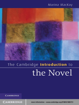 MacKay The Cambridge Introduction to the Novel (Cambridge Introductions to Literature)