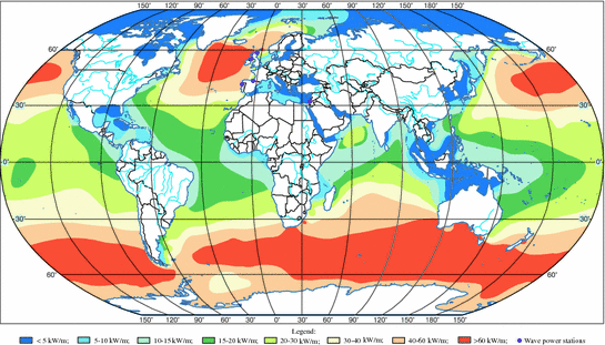 Fig 19 Wave energy flux in kilowatts per meter wave front - photo 9