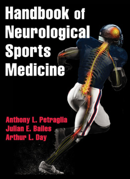 Anthony L. Petraglia Handbook of Neurological Sports Medicine