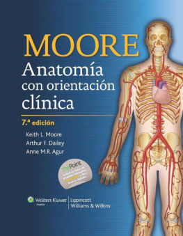 Moore Anatomía con orientación clínica (Spanish Edition)