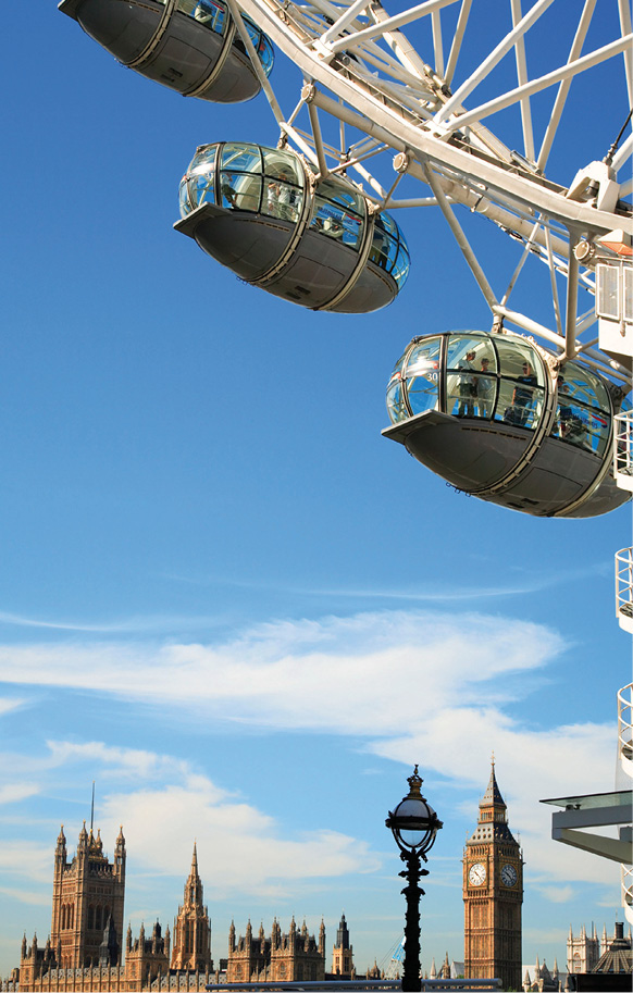 Taking a slow spin over the Thames on the London Eye p 151 The - photo 11