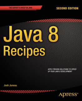 Juneau - Java 8 Recipes