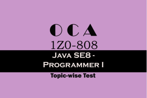Java Certification - OCA 1Z0-808 Topic-wise Tests 2019 Multiple choice - photo 6