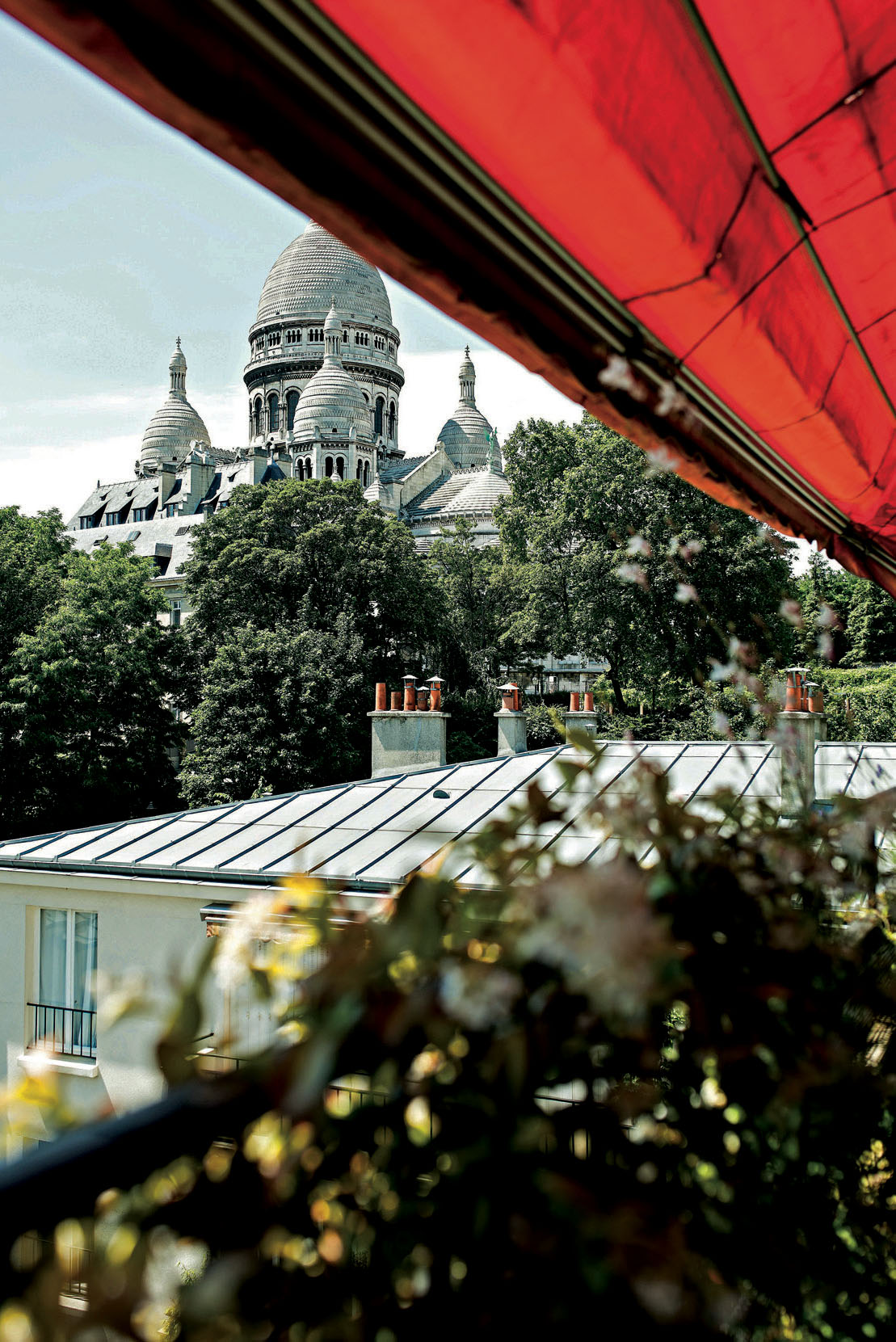 The Sacr-Coeur Basilica is built on top of la butte Montmartre the highest - photo 2