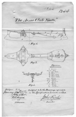 The patent for the Acme Club Skate granted to John Forbes of Halifax Nova - photo 3