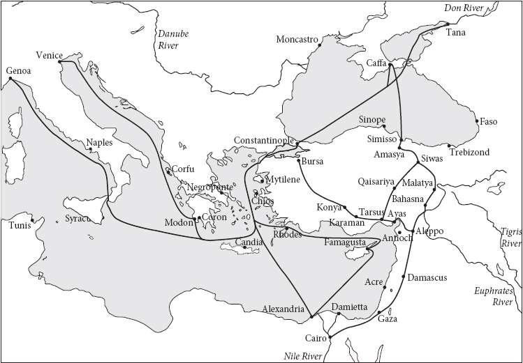 Map 2 Slave Trade Routes Map created by Hannah Barker using a template from - photo 6