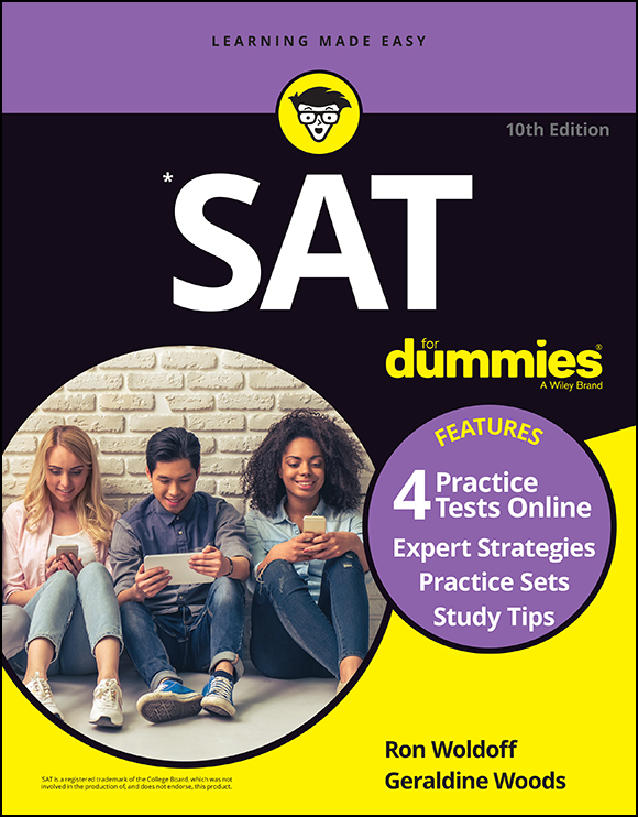 SAT For Dummies 10th Edition with Online Practice Published by John Wiley - photo 1