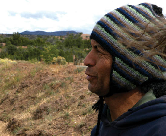 Emigdio Ballon at Tesuque Pueblo Why I wondered would small farmers organic - photo 3