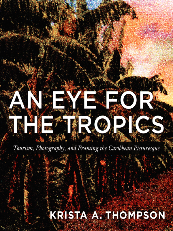 An Eye for the Tropics OBJECTS HISTORIES Critical Perspectives on Art - photo 1