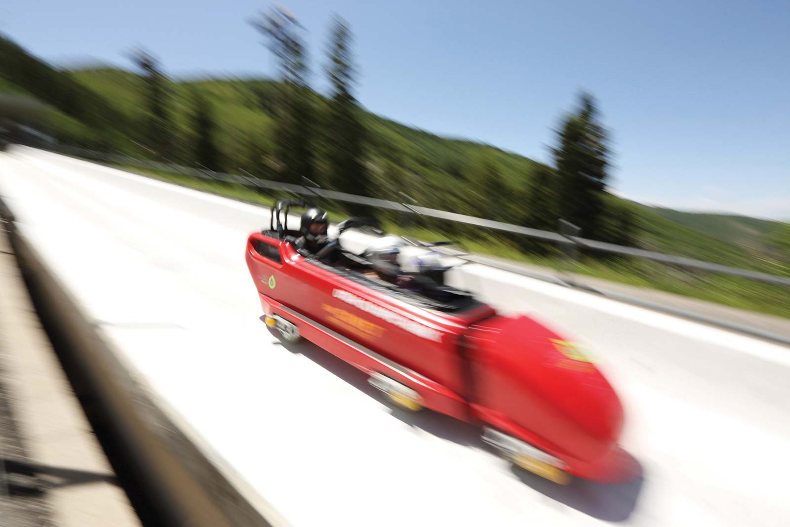 Step into the shoes of an Olympian on the bobsled track at the Hear - photo 15