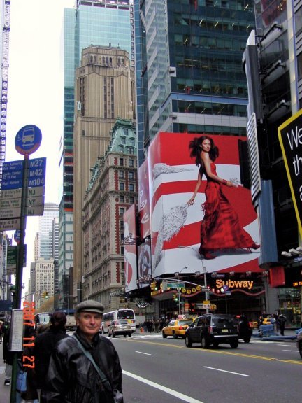 New York in 2007 West 42 nd Street near 7 th Avenue and Times Square with - photo 2