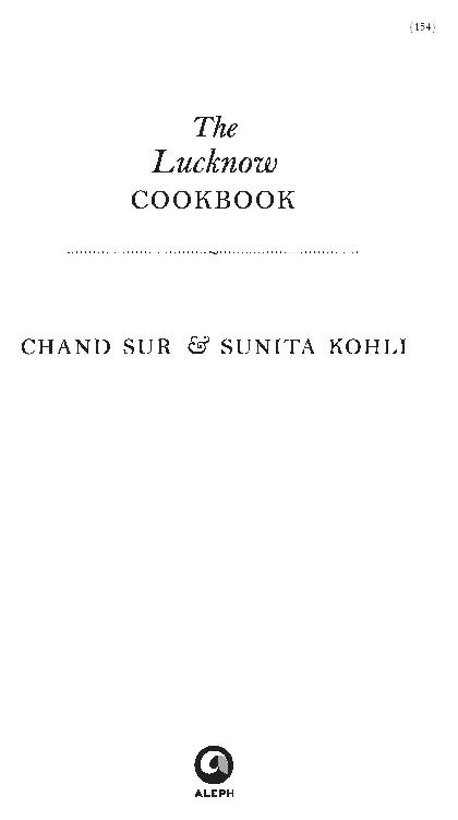 The Lucknow cookbook - image 3