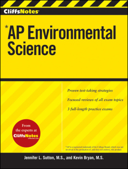 Sutton Jennifer L. - CliffsNotes AP environmental science