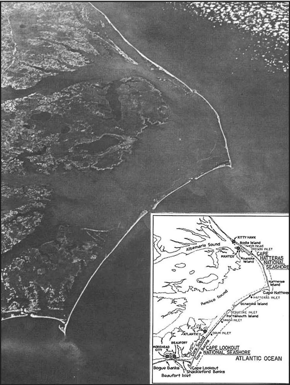 View of the Outer Banks taken by Apollo 9 After 425 years it - photo 4