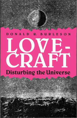Burleson Donald R. - Lovecraft disturbing the universe