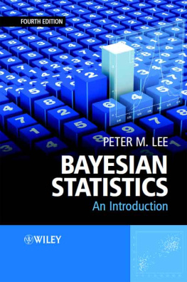 Safari an OReilly Media Company. Bayesian Statistics: an Introduction, 4th Edition