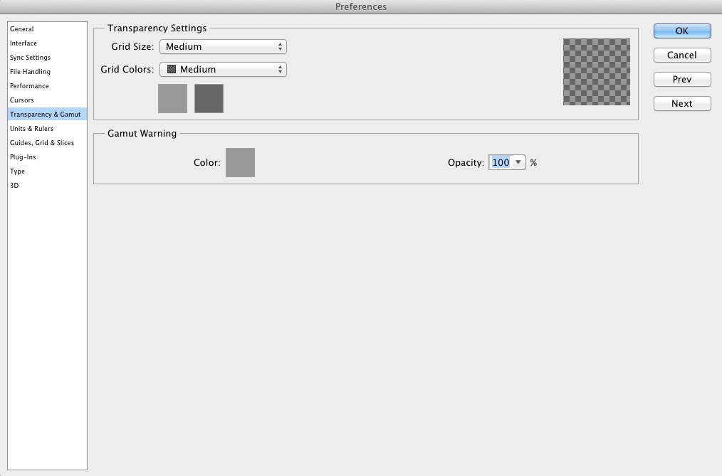 Figure 12 Transparency Gamut Preferences Figure 13 Modified - photo 6