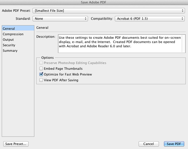 Figure 12 The Save Adobe PDF dialog for customizing the PDF creation In the - photo 6