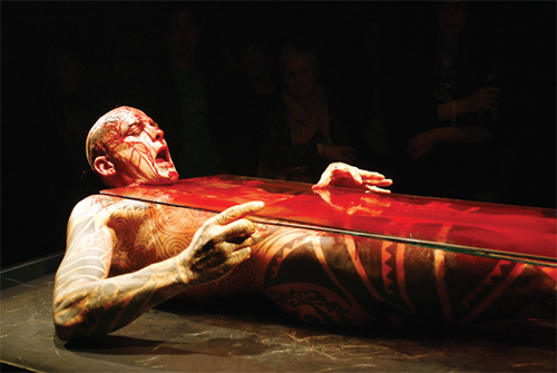 Previous pages Ron Athey Self-Obliteration I 2008 Donau Festival Krems - photo 2