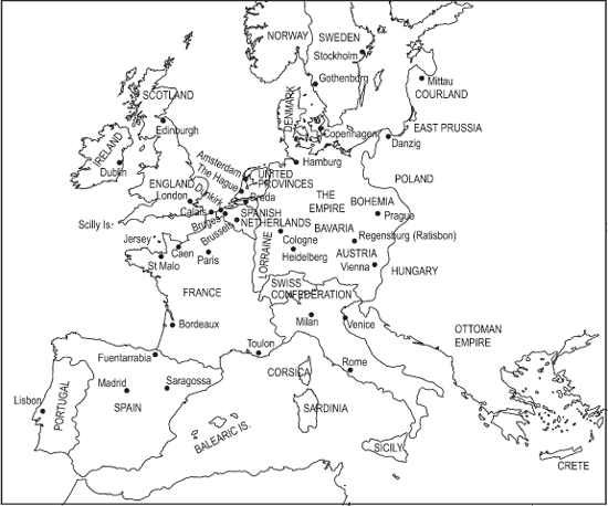 Map 3 Europe Introduction I shall say verrie little because I will refer - photo 3