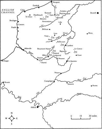 Some of the chief British sites on the Western Front Preface T he present - photo 3