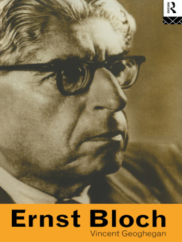 Bloch Ernst - Ernst Bloch