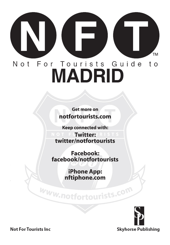 designed by Not For Tourists Inc NFT TM Not For Tourists TM Guide to - photo 1